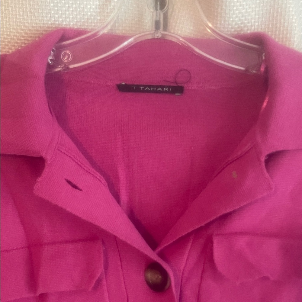 Tahari Fuchsia Jacket